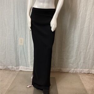 NWT House of CB Black Maxi Skirt; Size: L
